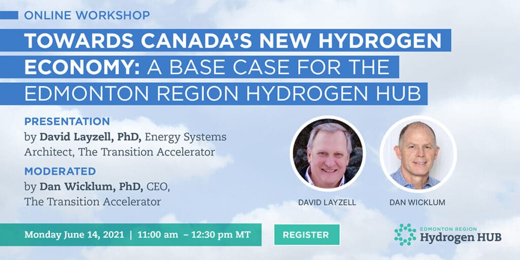 Towards Canada’s New Hydrogen Economy: A Base Case for the Edmonton Region Hydrogen HUB
