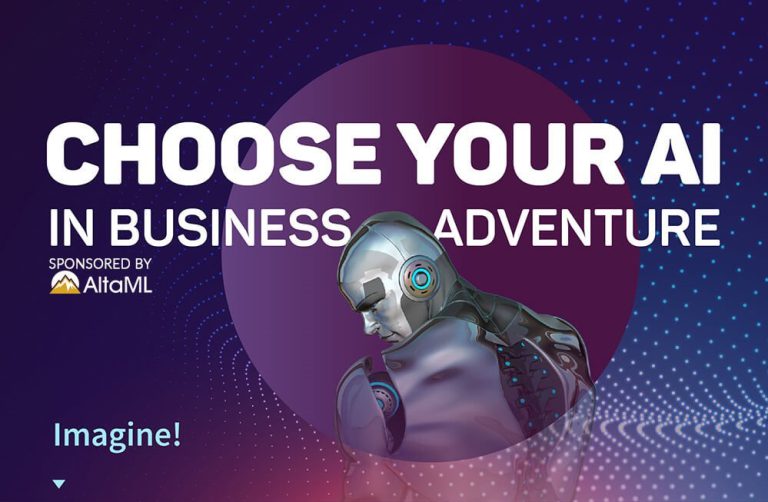 Choose your ai in business adventure.