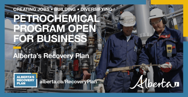 Alberta's petroleum program open for business.
