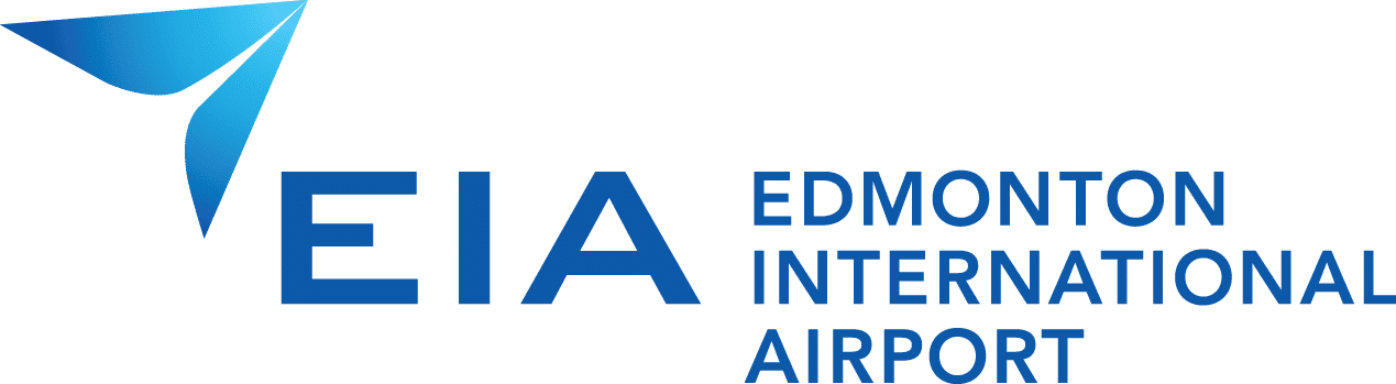 Edmonton international airport logo.