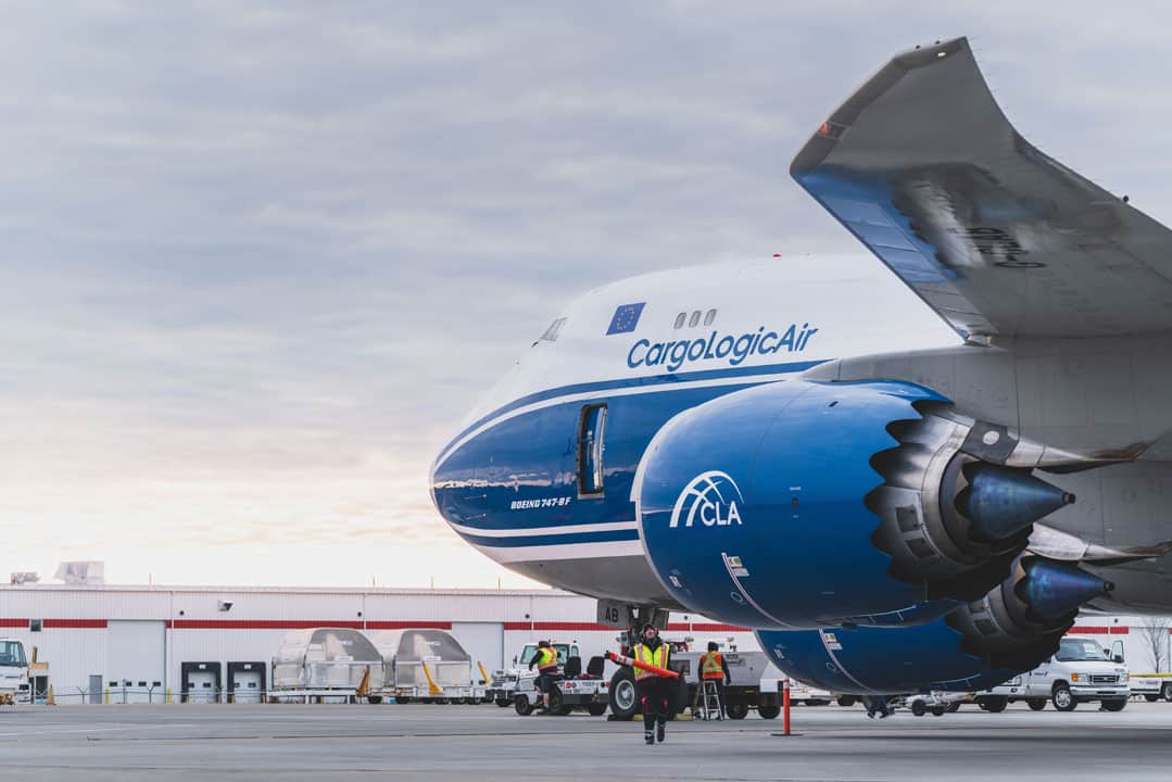 the Edmonton International Airport facilitates shipping air cargo globally 