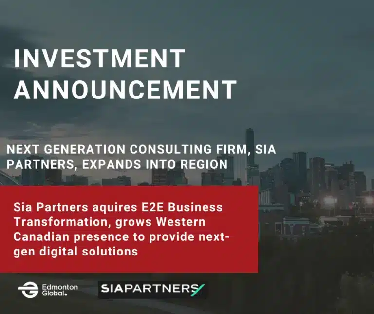 Sia Partners Investment Announcement