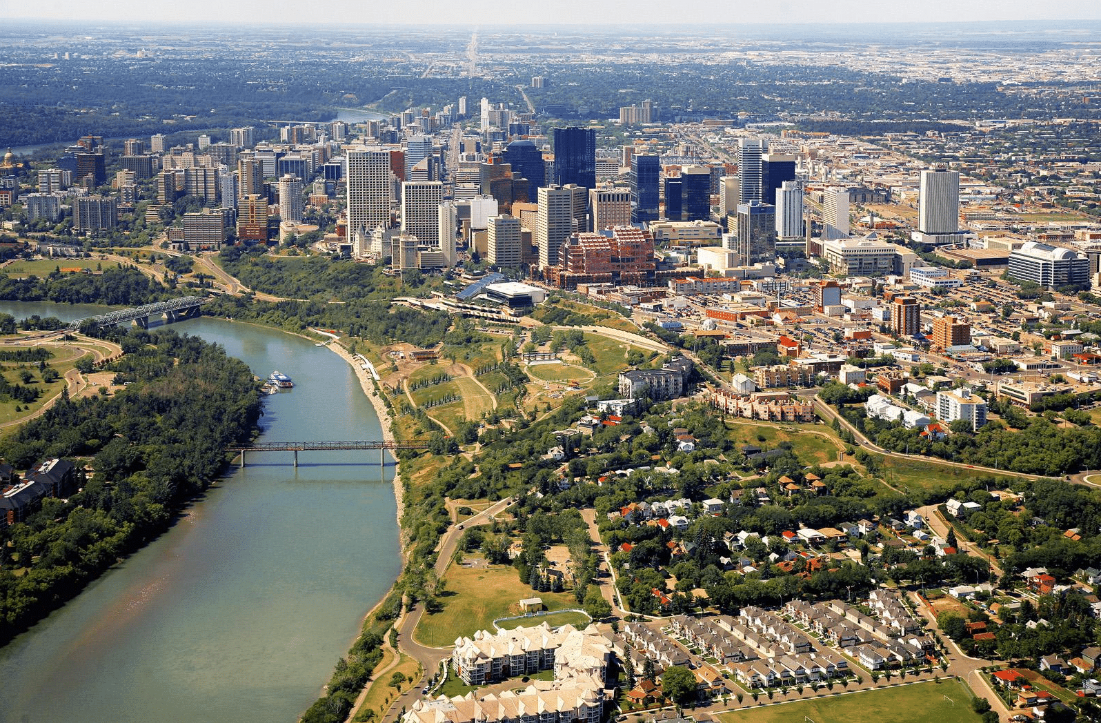 The Edmonton region