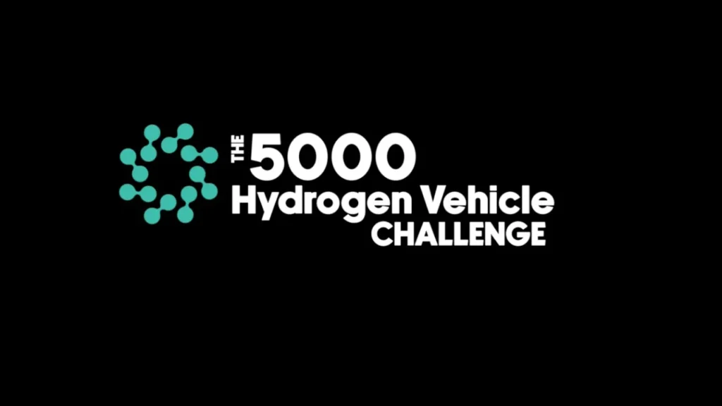 The logo for the 5000 hydrogen vehicle challenge.